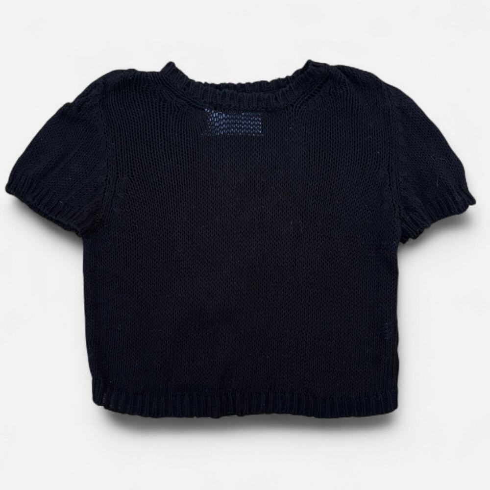 Christina Lehr Peru Short Sleeve Knit Top